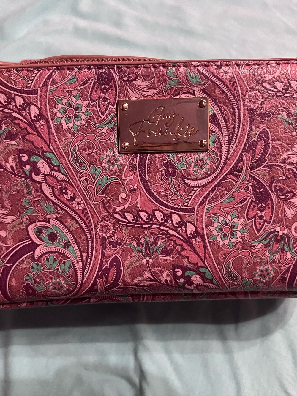 NWOT Guy Frankie vanity case, makeup and toiletries